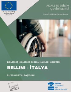 BM Engelli Hakları Komitesi - Bellini v. İtalya